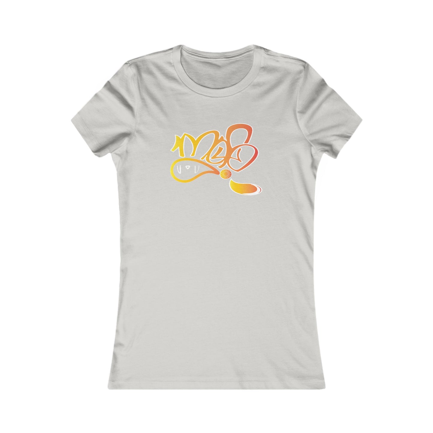 Bright and Cheerful Women's Favorite Tee, Casual Wear, Everyday Style, Gift Idea, Summer Essential, Graphic T-Shirt, Fun Fashion