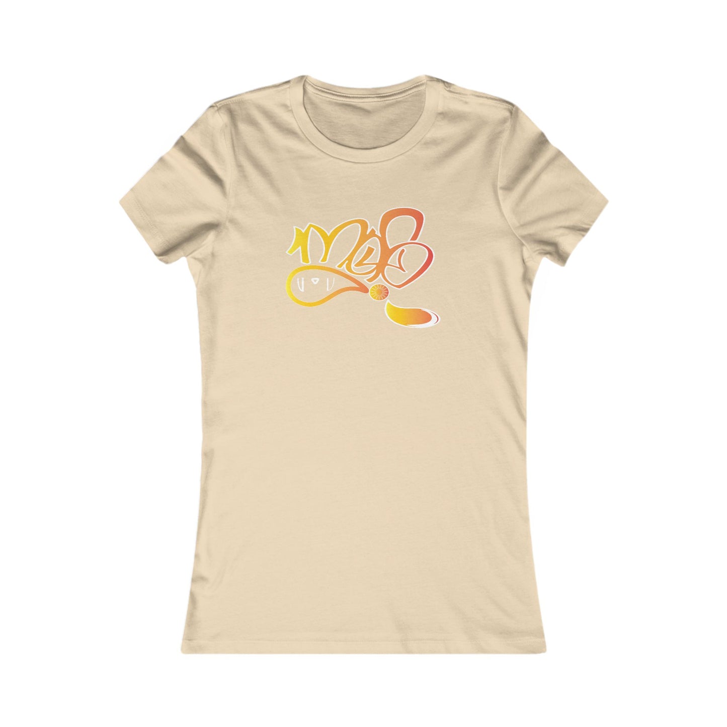Bright and Cheerful Women's Favorite Tee, Casual Wear, Everyday Style, Gift Idea, Summer Essential, Graphic T-Shirt, Fun Fashion