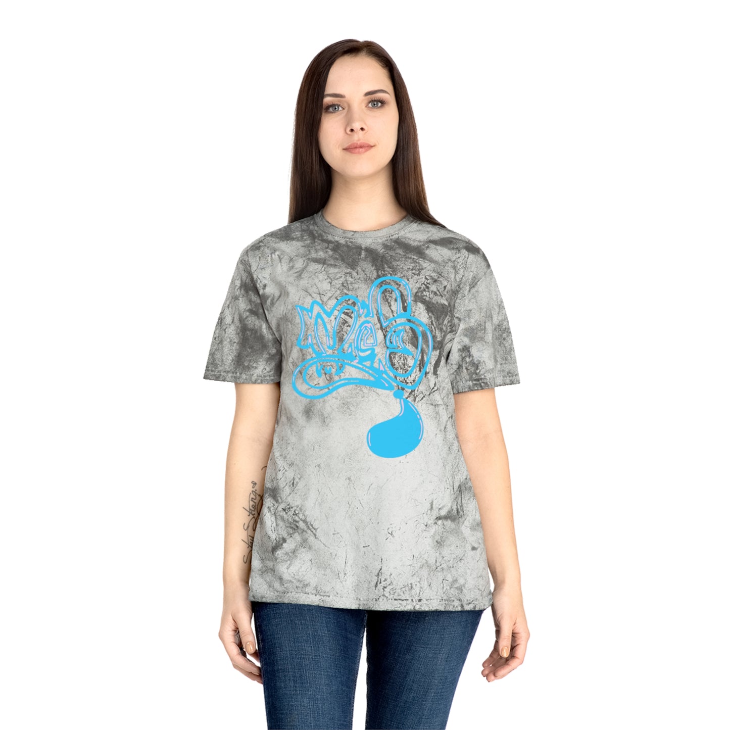 Color Blast Unisex T-Shirt - Artistic, Trendy, Streetwear, Gift for Art Lovers, Hip-Hop Fashion