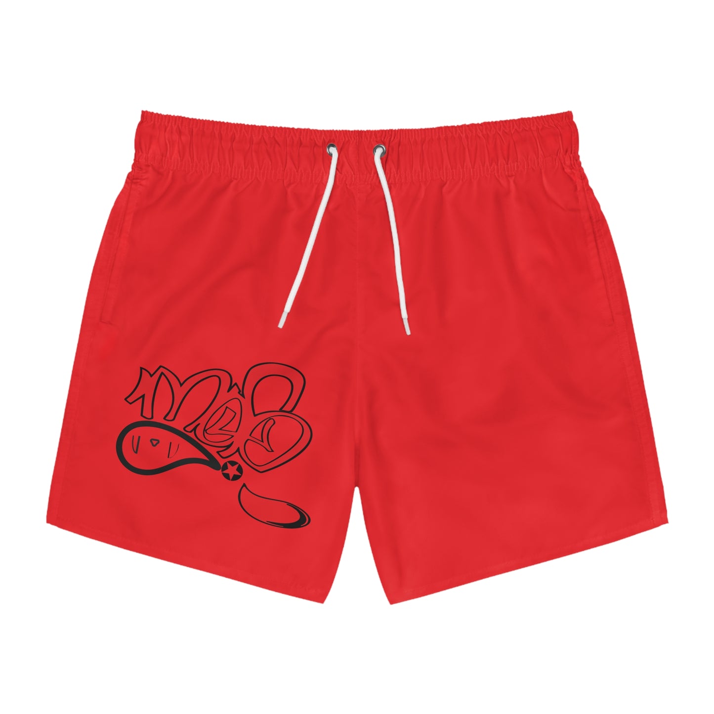 Vibrant Graffiti Swim Trunks, Beachwear, Summer Essentials, Poolside Fashion, Fun Holiday Attire, Travel Swim Gear