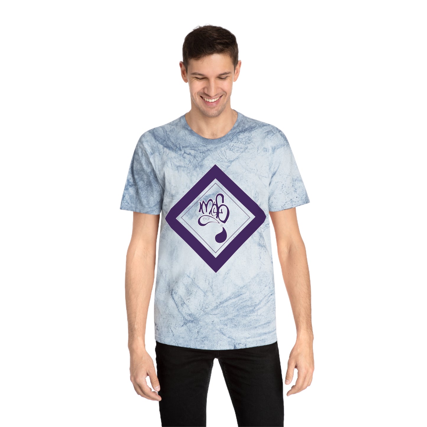 Vibrant Unisex Color Blast T-Shirt - Abstract Art Tee, Casual Wear, Gift for Art Lovers, Summer Outing, Festival Style, Unique Fashion