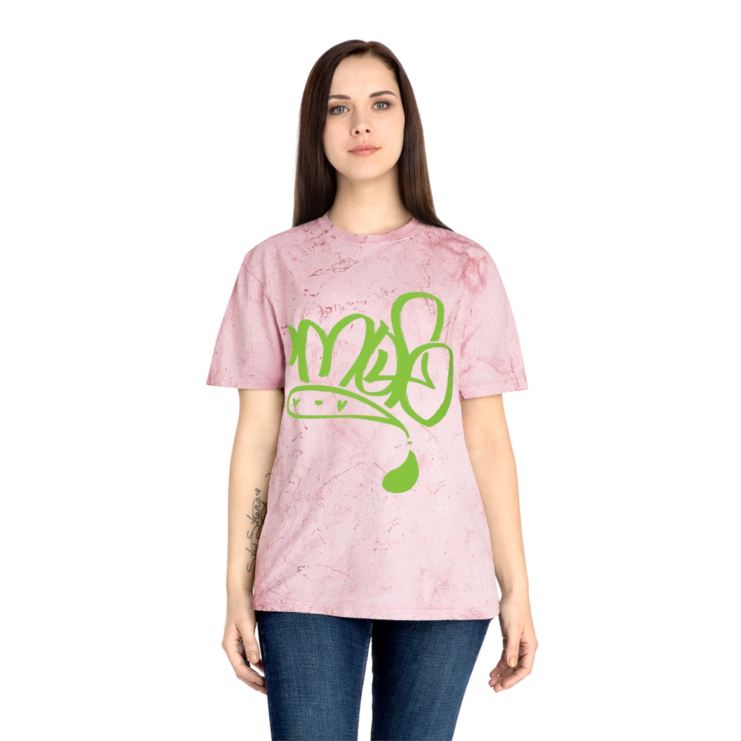 Color Blast Unisex T-Shirt, Casual Wear, Street Style, Unique Gift, Summer Fashion, Art-Inspired Apparel