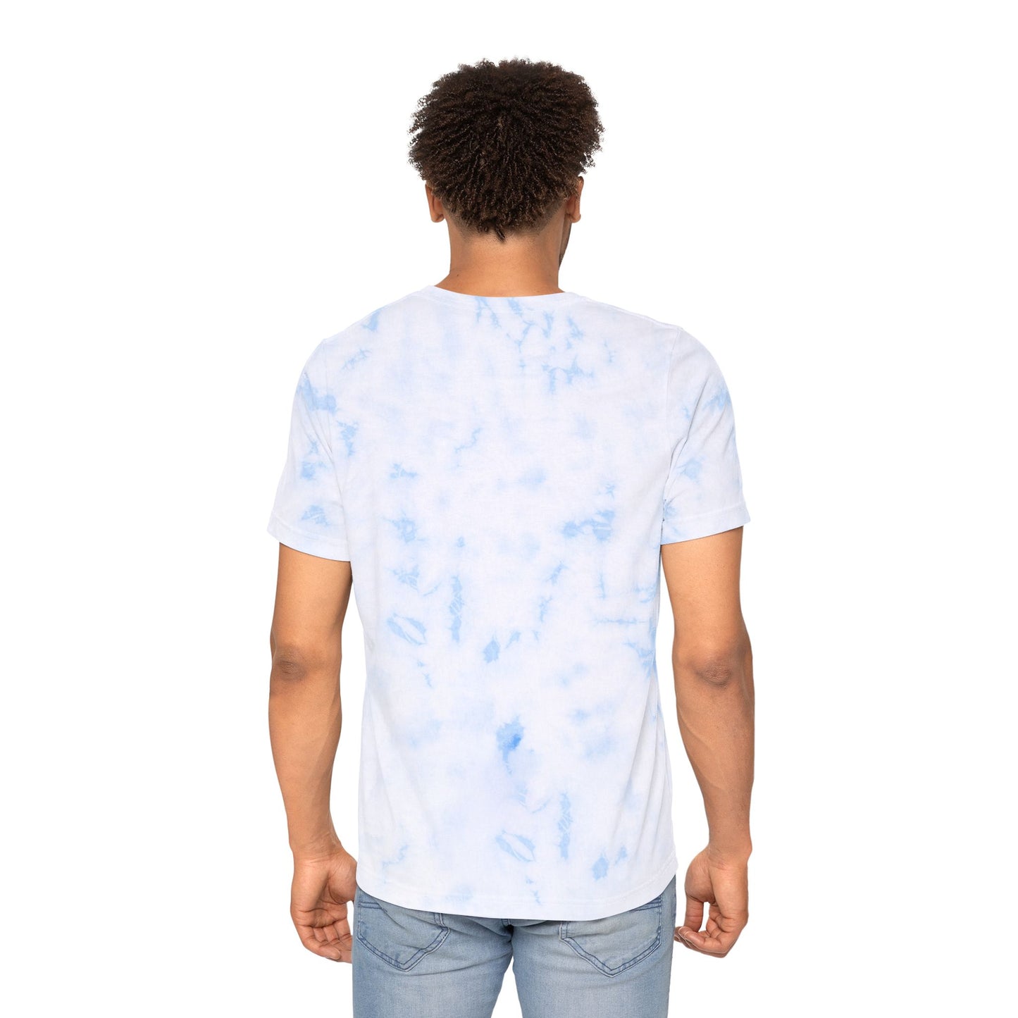 Unisex Tie-Dyed Graphic T-Shirt - Unique Streetwear Vibe
