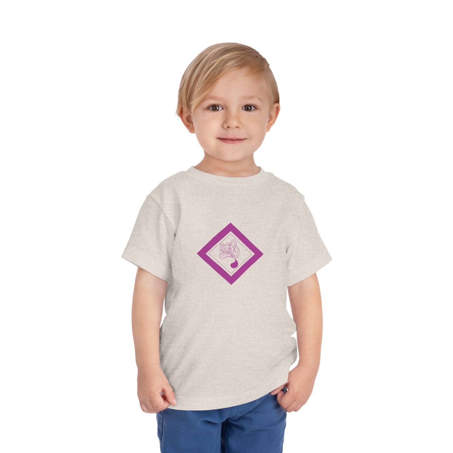 Toddler Short Sleeve Tee with Playful Design, Cute Kids T-Shirt for Birthdays, Playdates, Summer Wear, Baby Shower Gift
