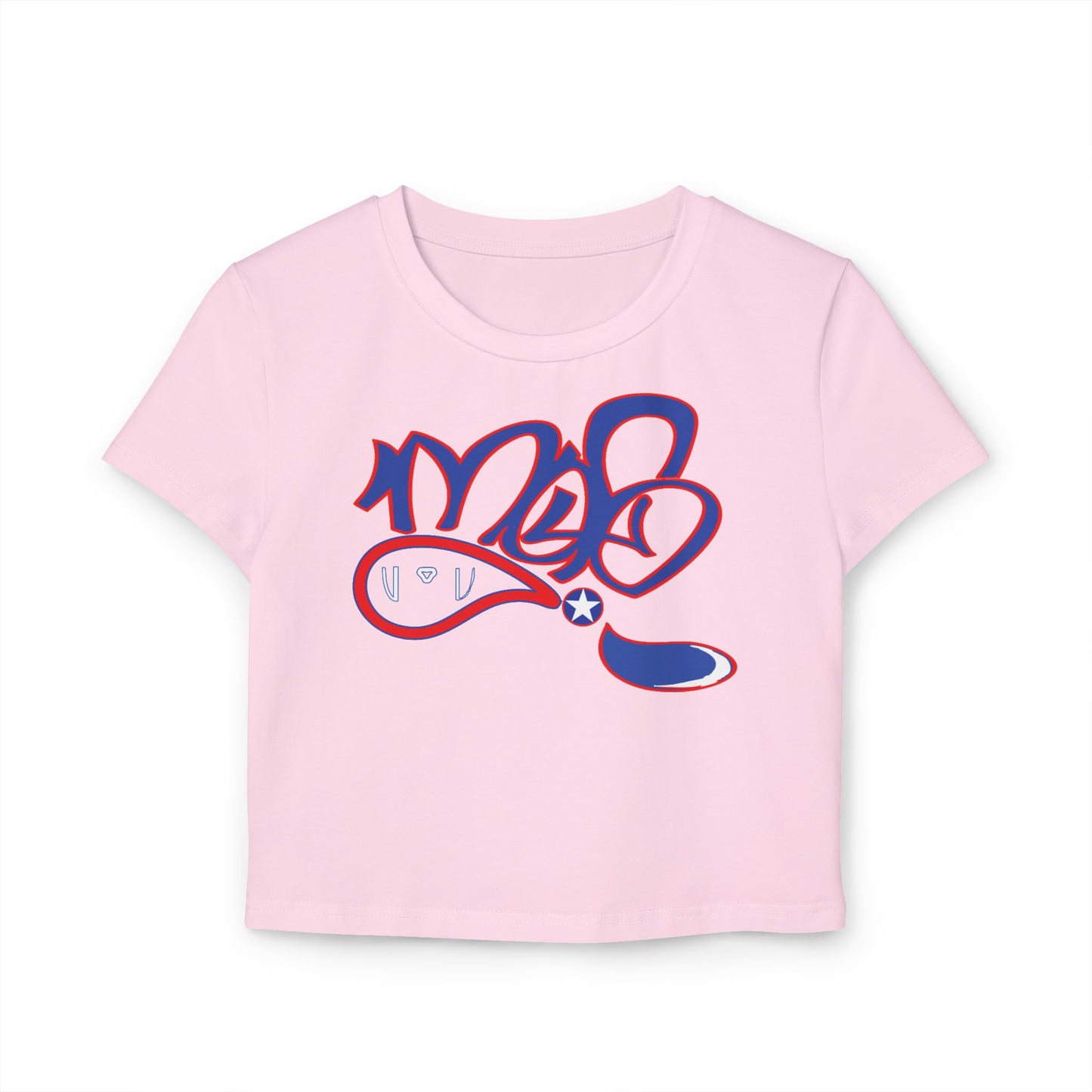 Chic Women's Baby Tee with Bold Design, Casual Summer Top, Trendy Graphic Tee, Perfect Gift for Birthdays, Festivals, or Everyday Wear