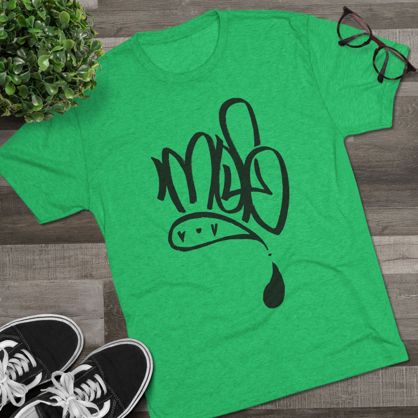 Urban Art Unisex Crew Tee, Trendy Graphic Tee, Streetwear Shirt, Casual Wear, Gift for Artists, Summer Style