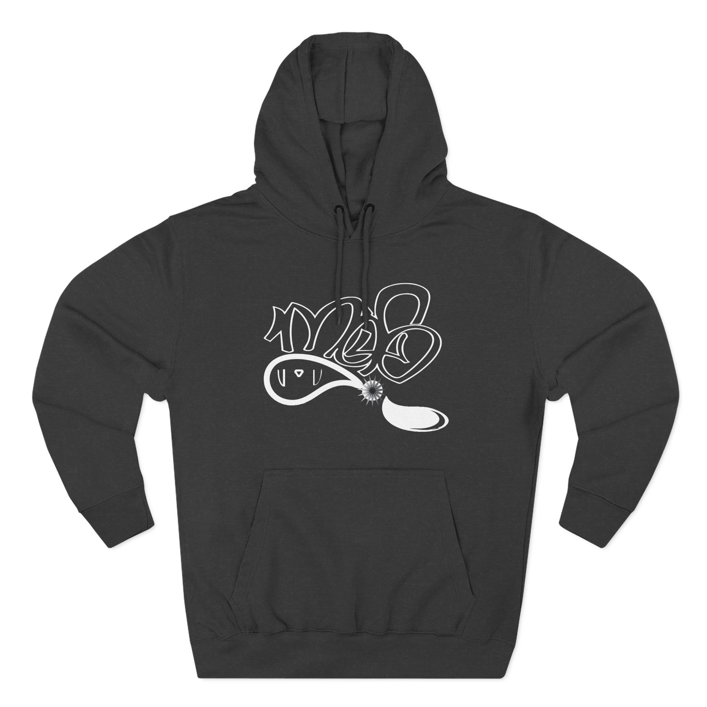 Stylish Graphic Fleece Hoodie for Cozy Chillin', Casual Wear, Gift for Him or Her, Youth Streetwear, Everyday Comfort Apparel