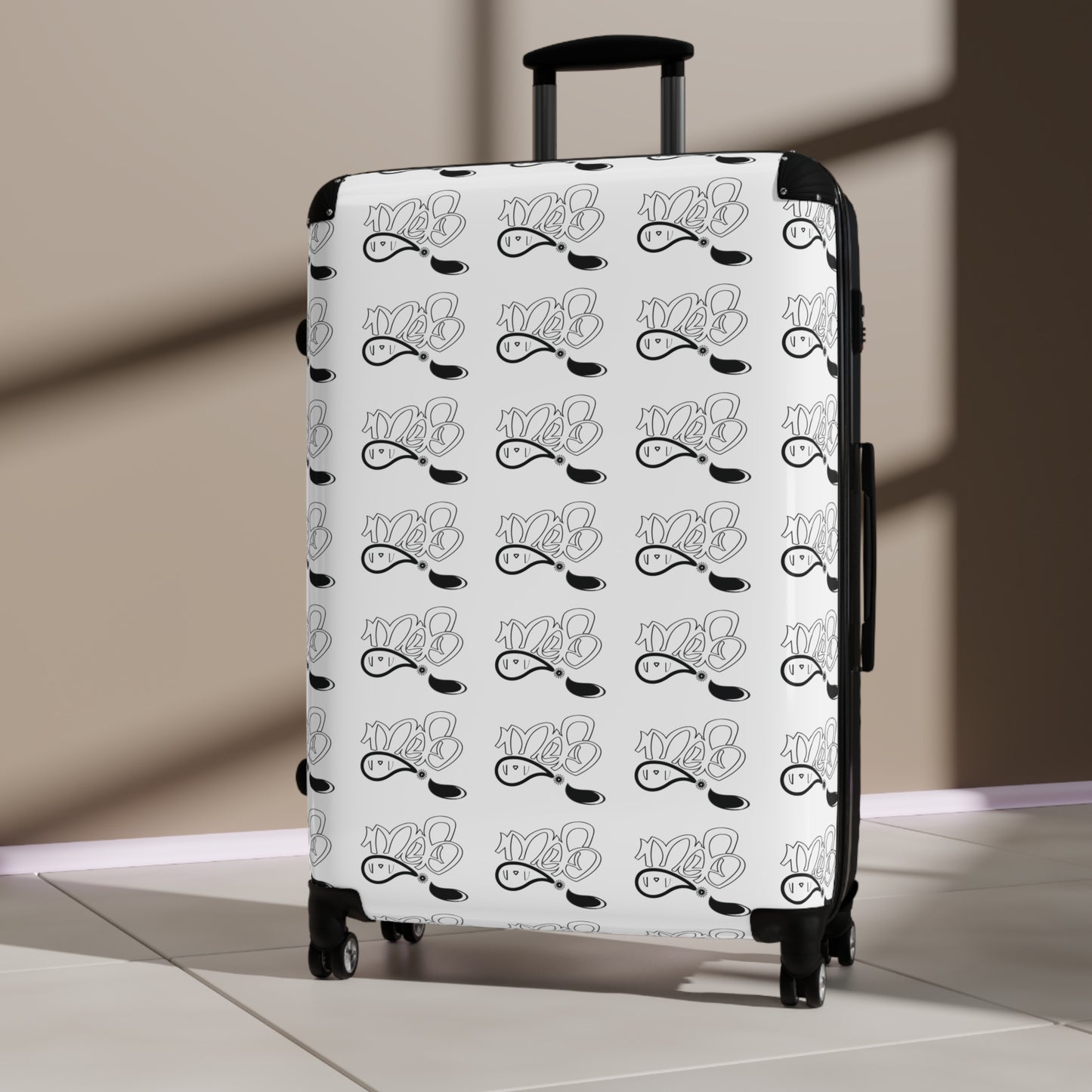 Stylish Travel Suitcase with Fun Design, Luggage for Adventure Seekers, Unique Carry-On, Vacation Essential, Gift for Travelers
