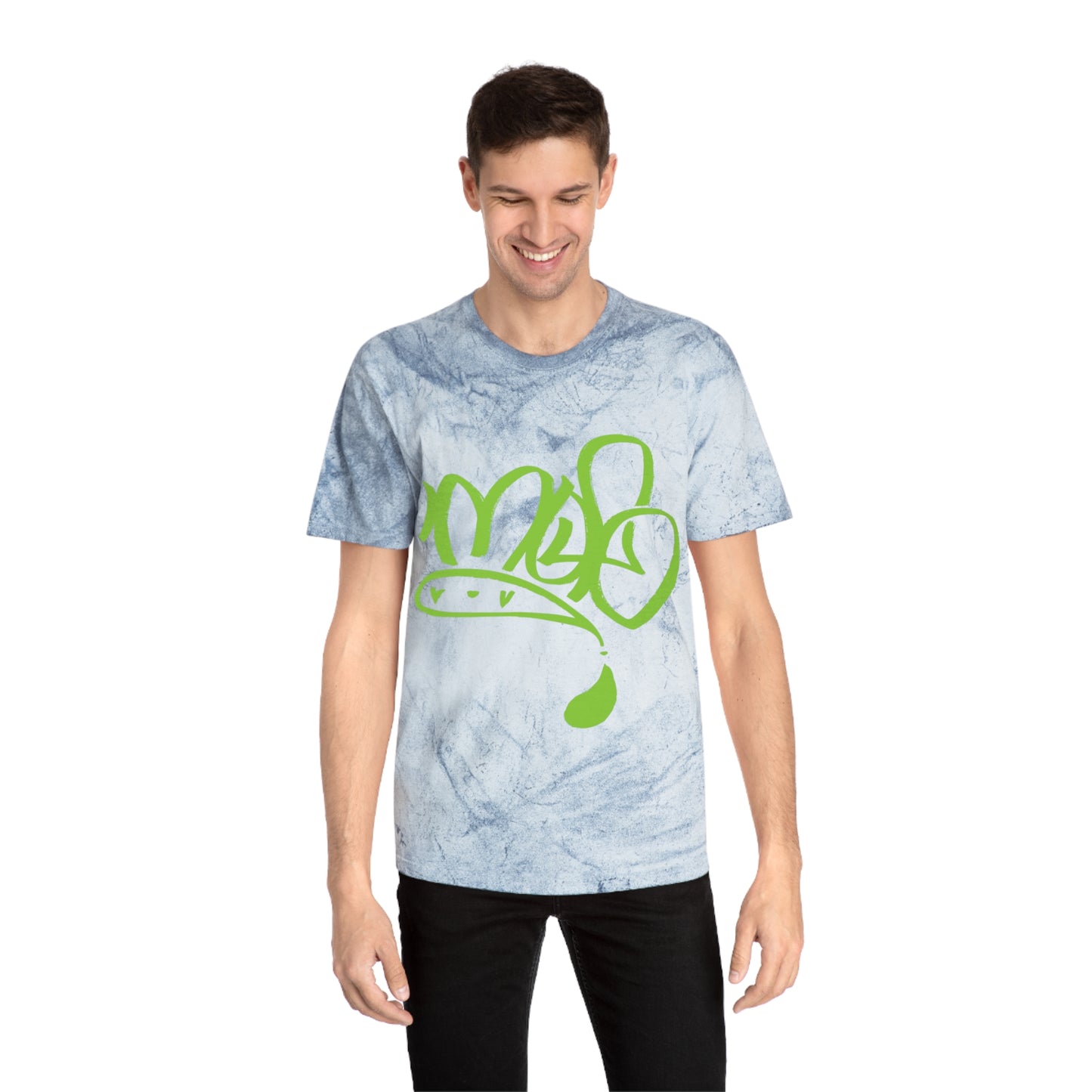 Color Blast Unisex T-Shirt, Casual Wear, Street Style, Unique Gift, Summer Fashion, Art-Inspired Apparel