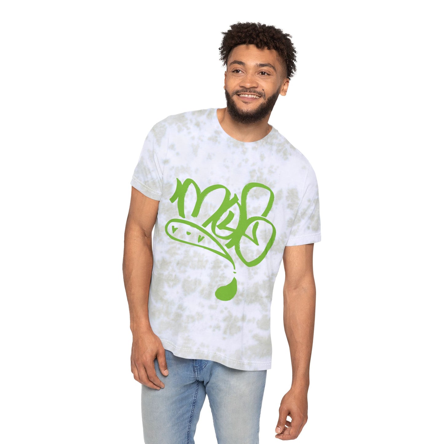 Unisex Tie-Dye T-Shirt, Trendy Graphic Tee, Casual Wear, Summer Fashion, Festival Clothing, Street Style