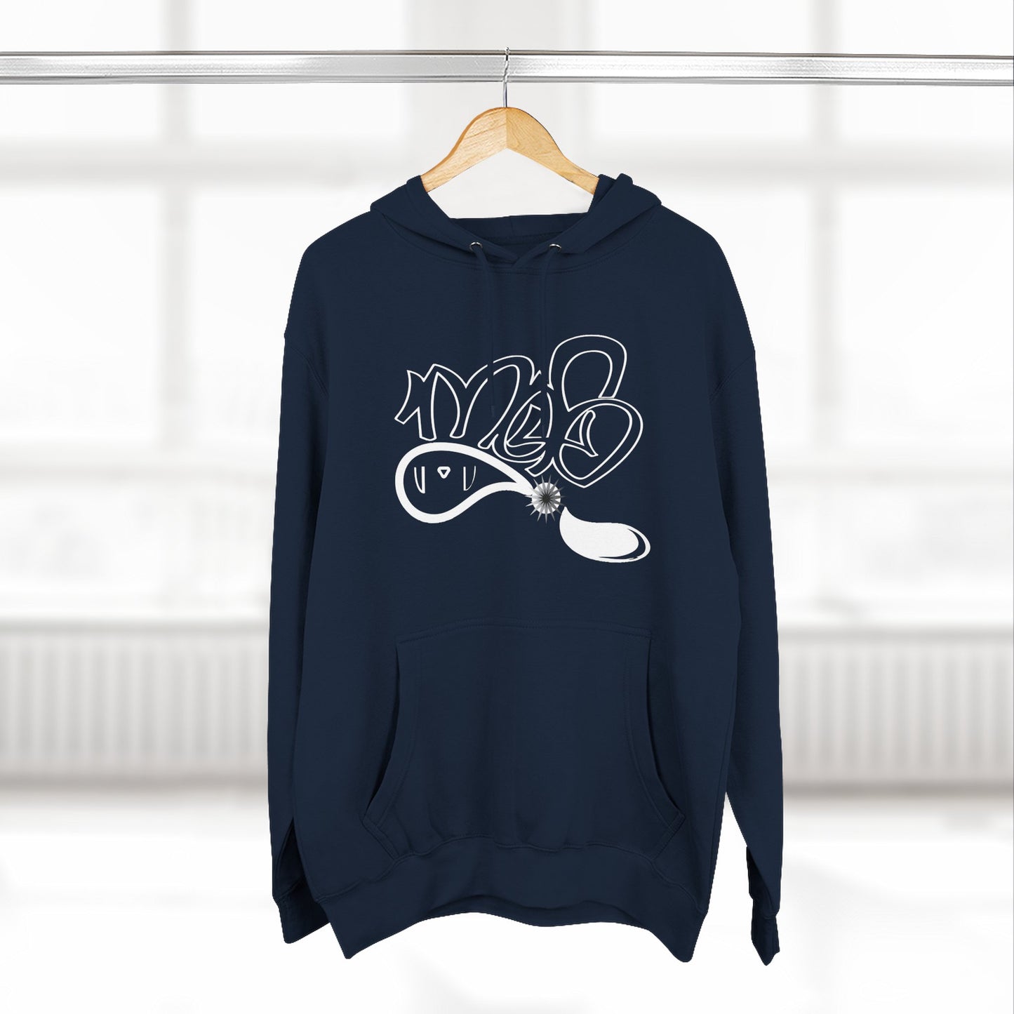 Stylish Graphic Fleece Hoodie for Cozy Chillin', Casual Wear, Gift for Him or Her, Youth Streetwear, Everyday Comfort Apparel