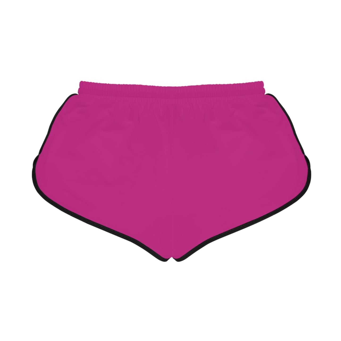 Vibrant Women's Relaxed Shorts - Fun & Comfy Beachwear, Travel Essentials, Casual Summer Wear, Gym Shorts, Pink AOP Design