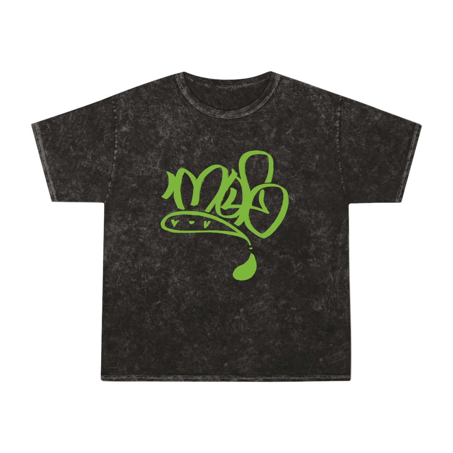 Unisex Mineral Wash T-Shirt with Street Art Design, Casual Tee, Graphic T-Shirt, Gift for Art Lovers, Cool Summer Shirt