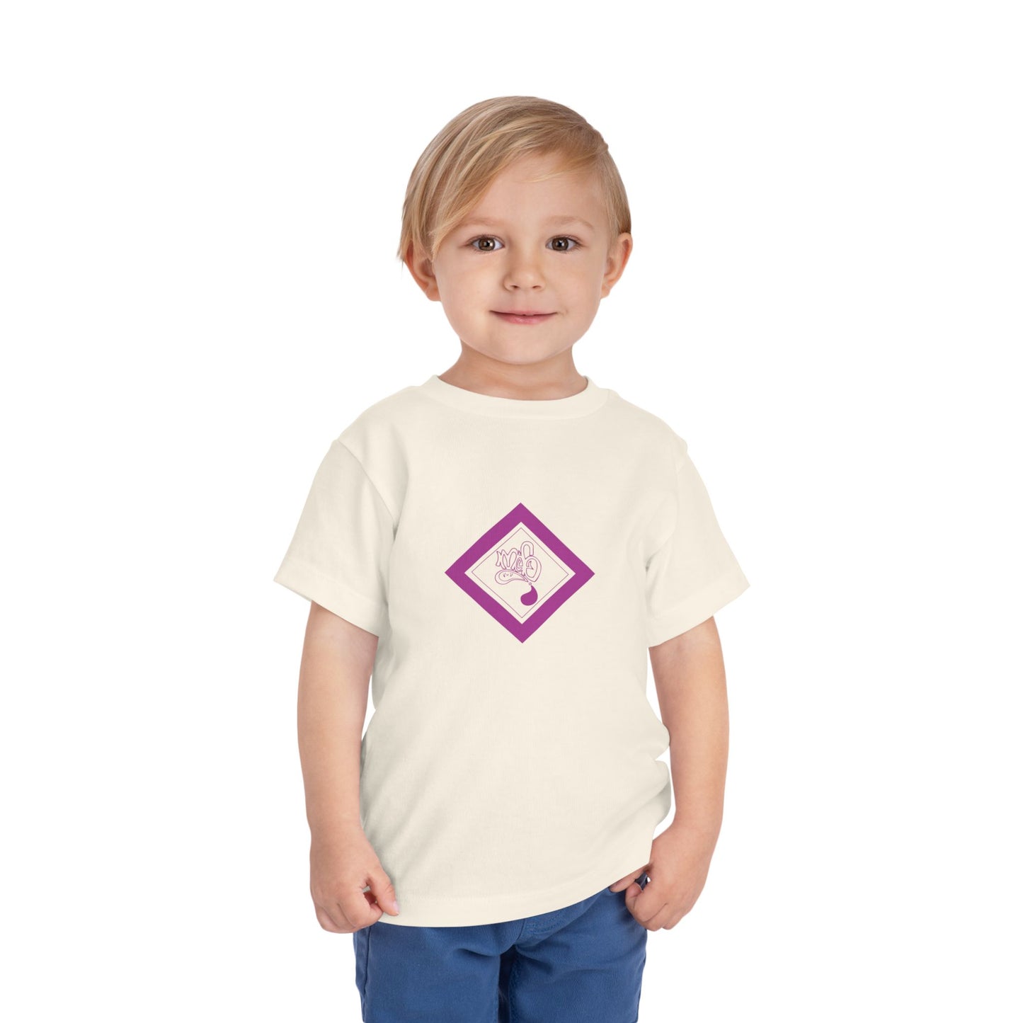 Toddler Short Sleeve Tee with Playful Design, Cute Kids T-Shirt for Birthdays, Playdates, Summer Wear, Baby Shower Gift