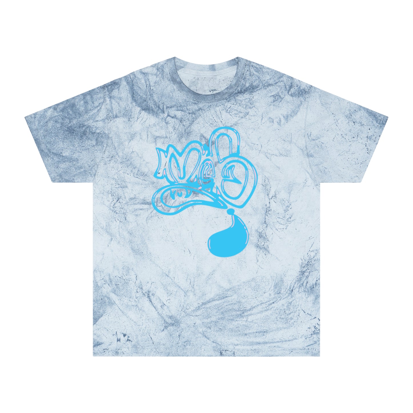 Color Blast Unisex T-Shirt - Artistic, Trendy, Streetwear, Gift for Art Lovers, Hip-Hop Fashion