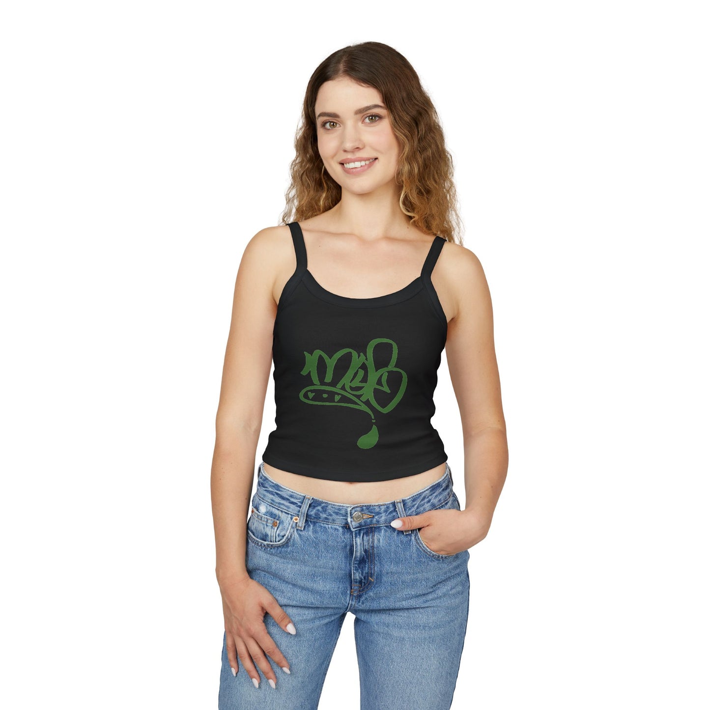 Chic Spaghetti Strap Tank Top - Perfect for Summer, Relaxed Vibes, Casual Outings, Beach Days, and Festivals