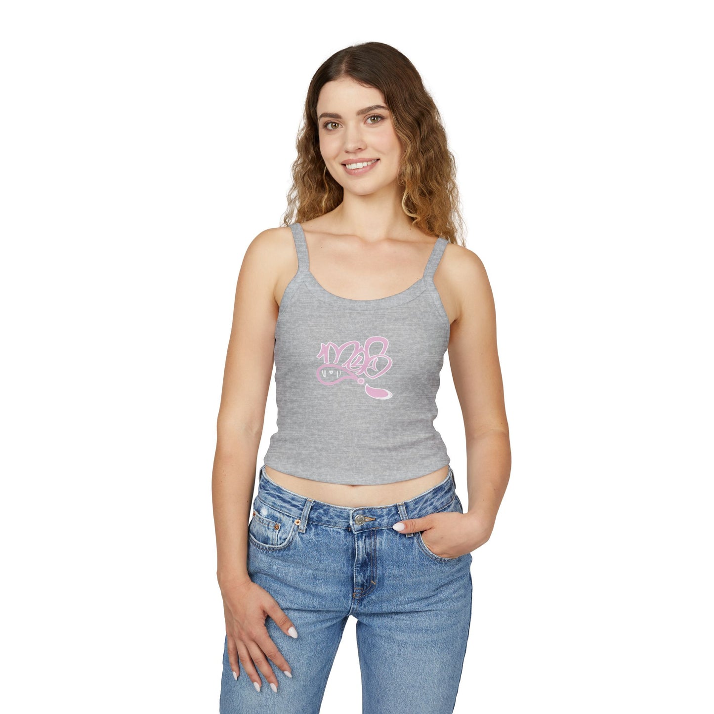 Chic Women's Spaghetti Strap Tank Top with Elegant Design, Summer Wear, Casual Outfits, Gifts for Her, Vacation Essential