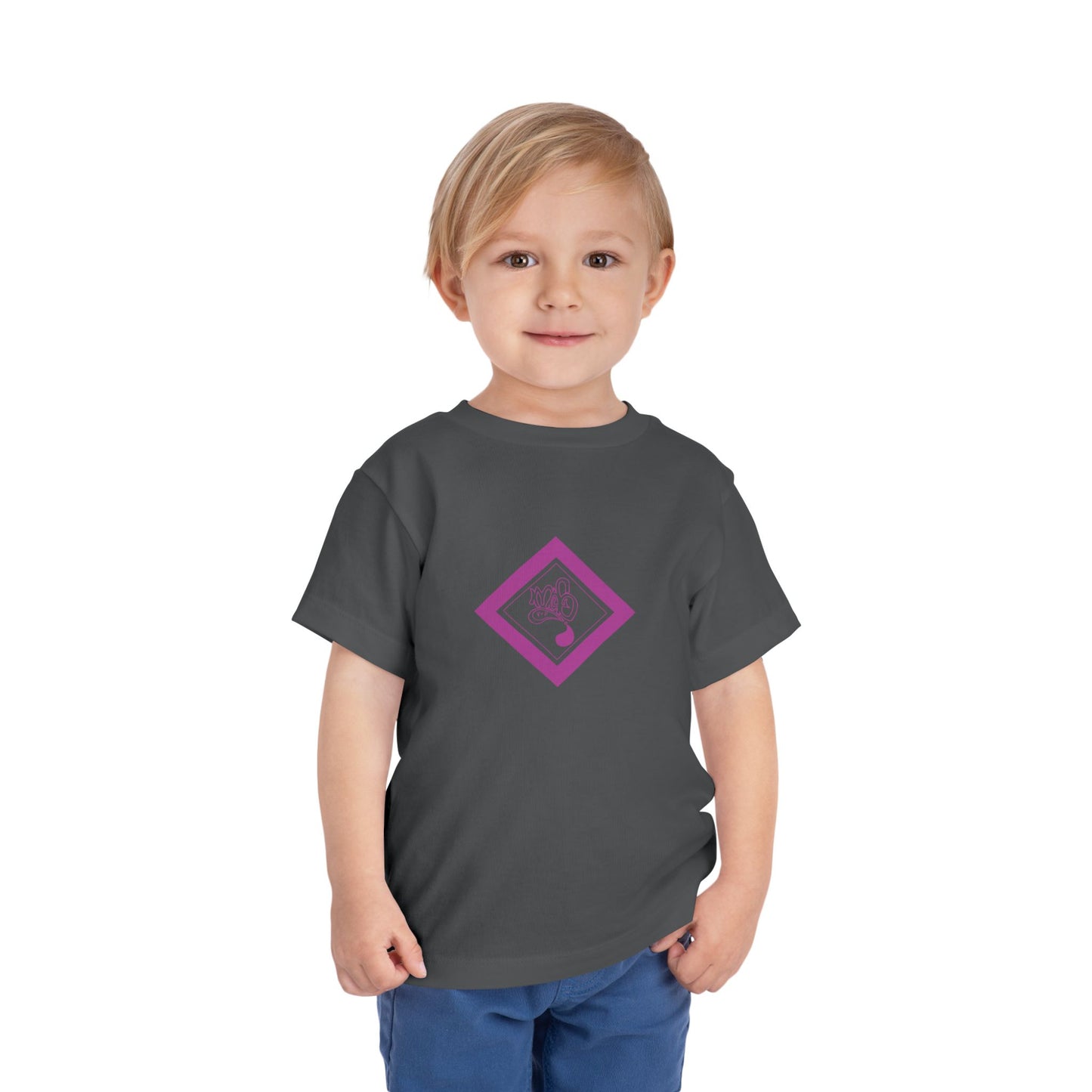 Toddler Short Sleeve Tee with Playful Design, Cute Kids T-Shirt for Birthdays, Playdates, Summer Wear, Baby Shower Gift