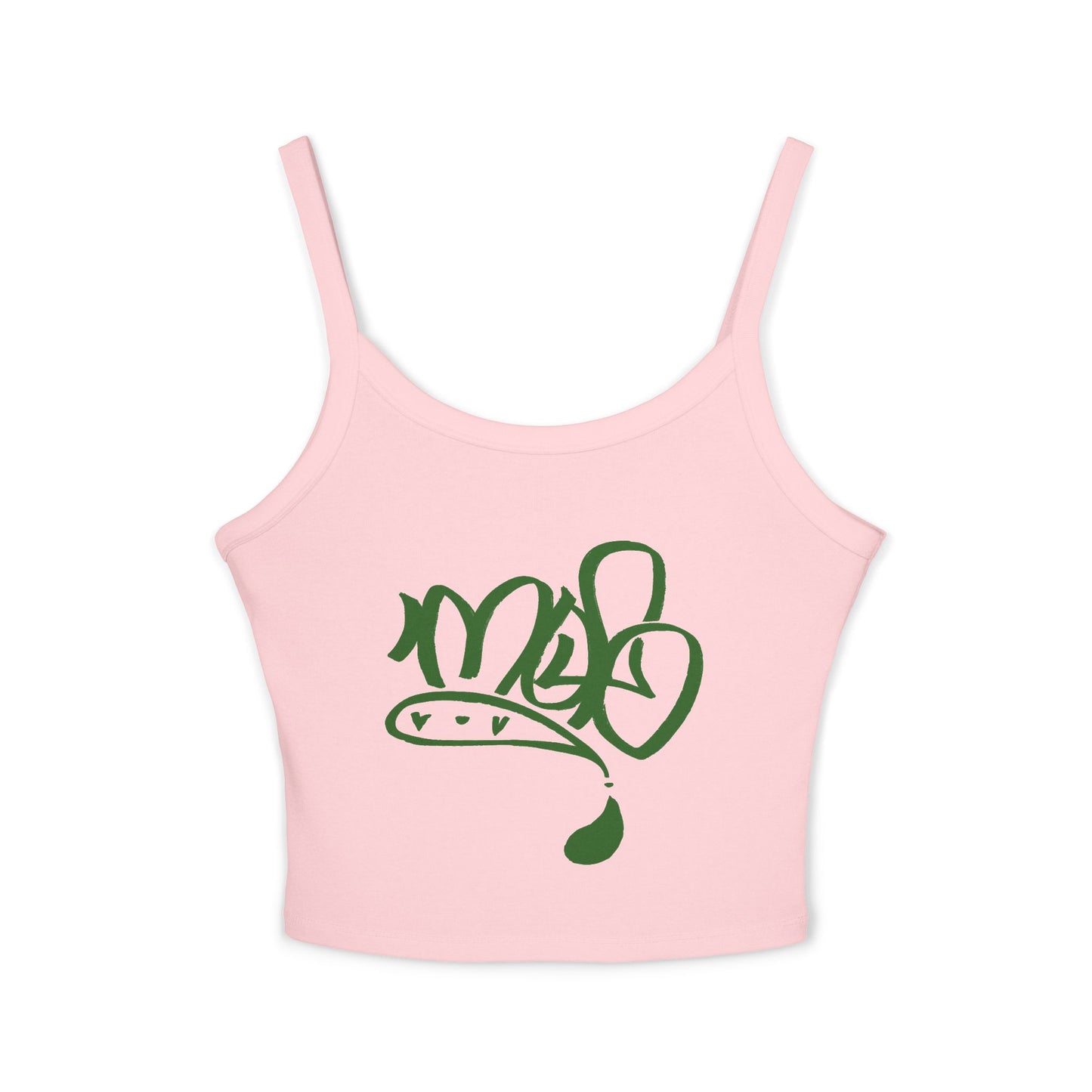 Stylish Women's Spaghetti Strap Tank Top with Unique Graphic, Summer Outfit, Beachwear, Casual Fashion, Lounge Wear