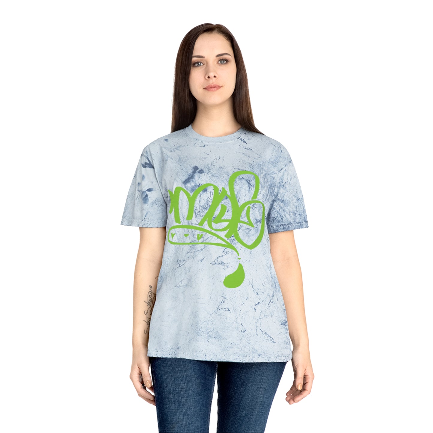 Color Blast Unisex T-Shirt, Casual Wear, Street Style, Unique Gift, Summer Fashion, Art-Inspired Apparel