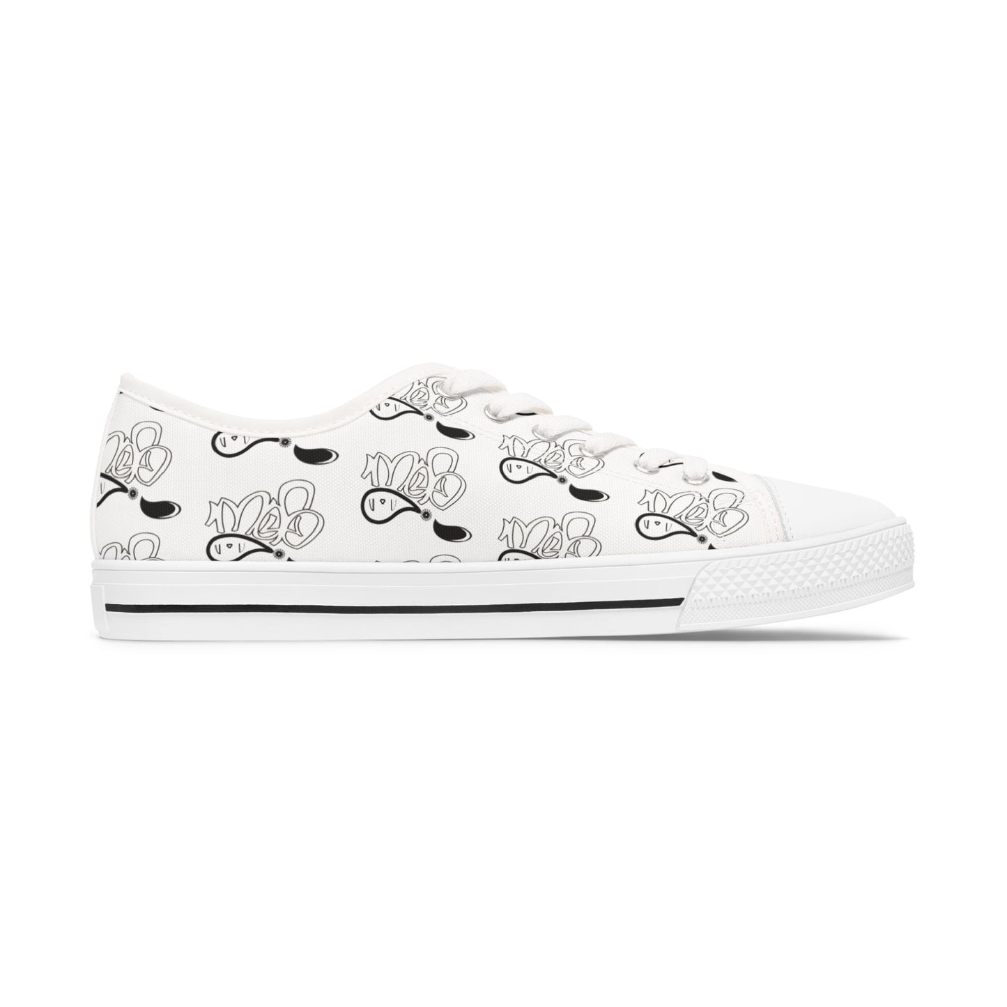 Stylish Women’s Low Top Sneakers, Trendy Footwear, Unique Sneakers for Everyday Wear, Fun Gift for Her, Casual Style Shoes
