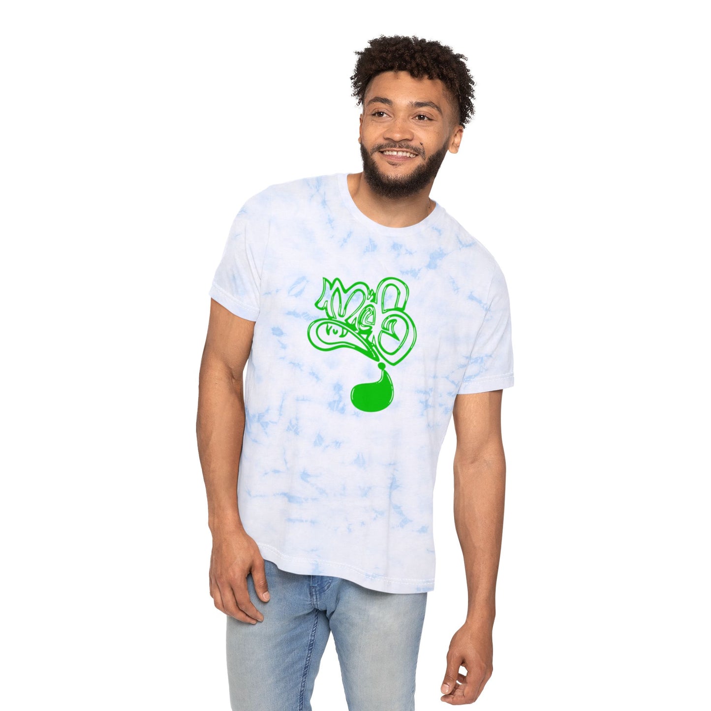 Unisex Tie-Dye Fashion Tee - Trendy, Casual, Summer, Gift for Him/Her, Festival Wear, Comfortable Everyday Style