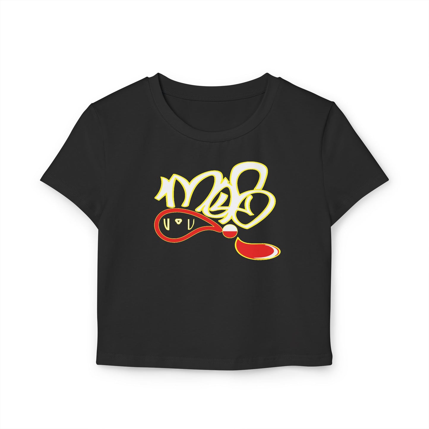 Vibrant Graphic Women's Baby Tee - Perfect for Casual Wear, Gifts, Birthdays, Summer Outings, and Festivals