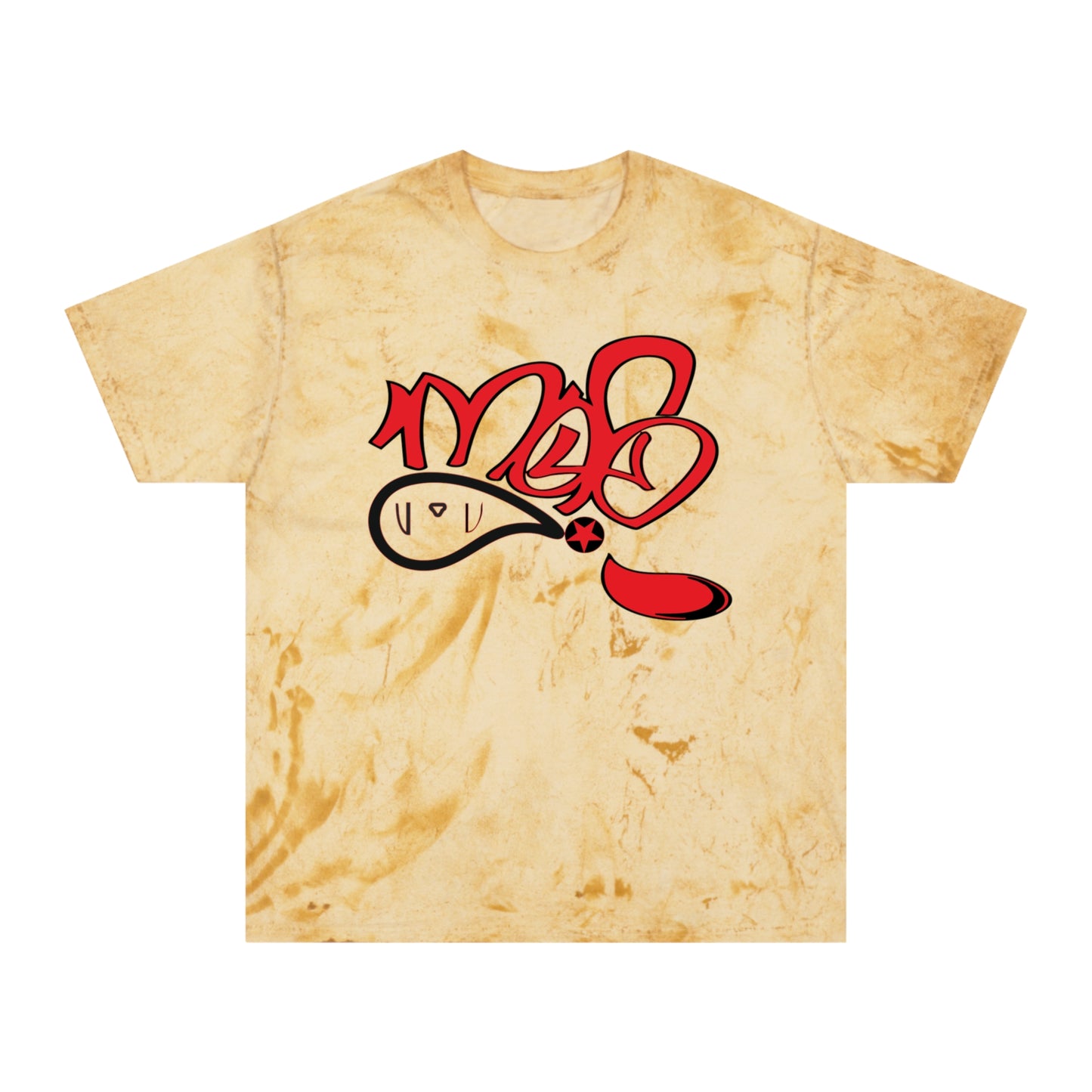Color Blast Graphic Tee for Festival Vibes, Unisex T-Shirt, Streetwear, Summer Fashion, Creative Expression, Casual Style