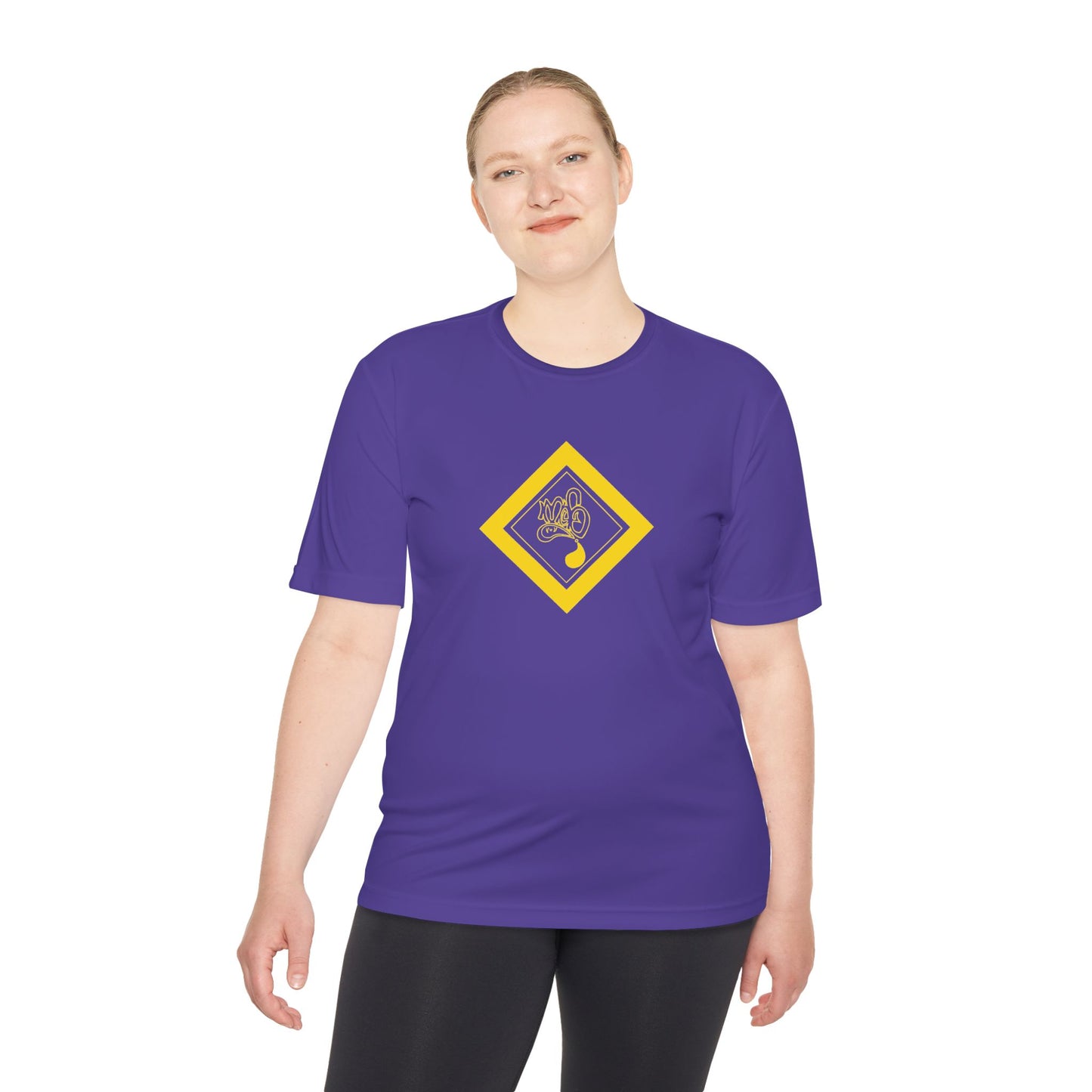 Cool Graphic Unisex Moisture Wicking Tee - Ideal for Gym, Fitness, Summer, Sports, Everyday Wear
