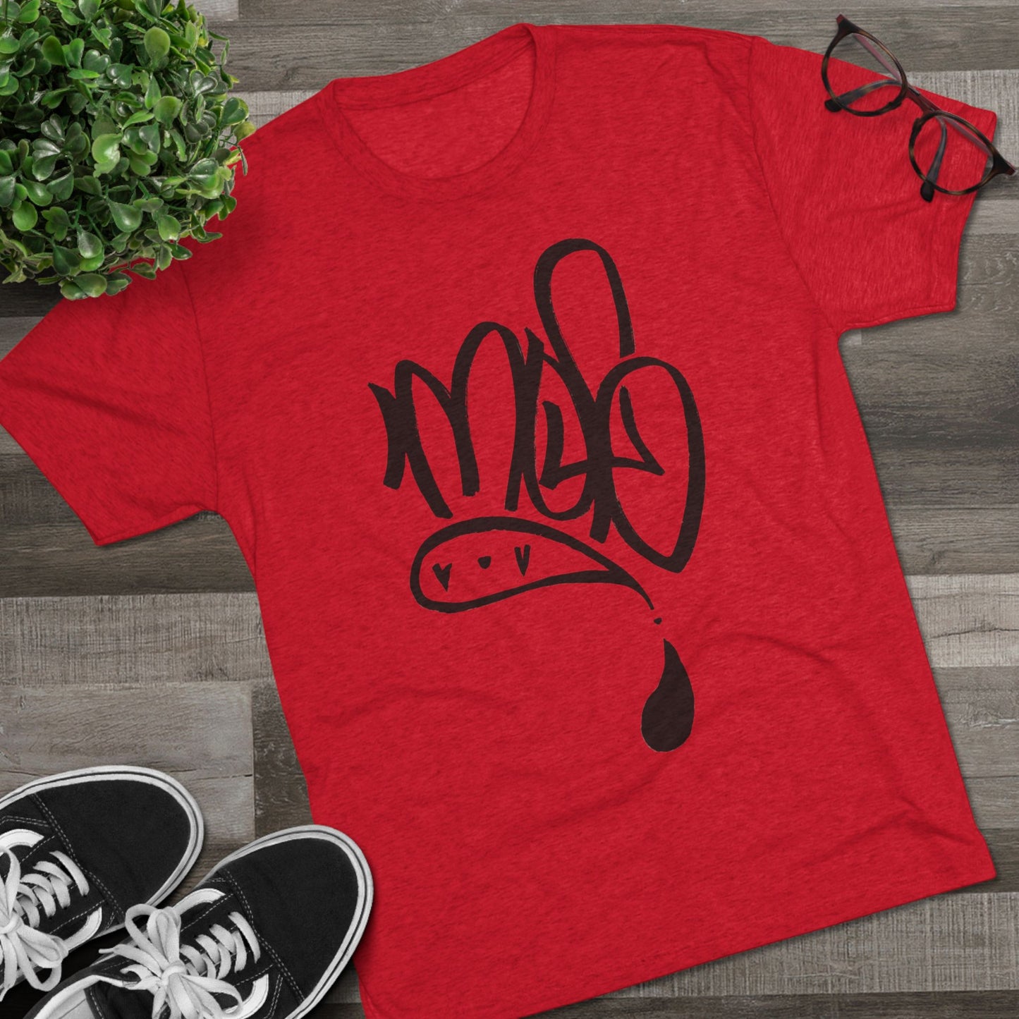 Urban Art Unisex Crew Tee, Trendy Graphic Tee, Streetwear Shirt, Casual Wear, Gift for Artists, Summer Style