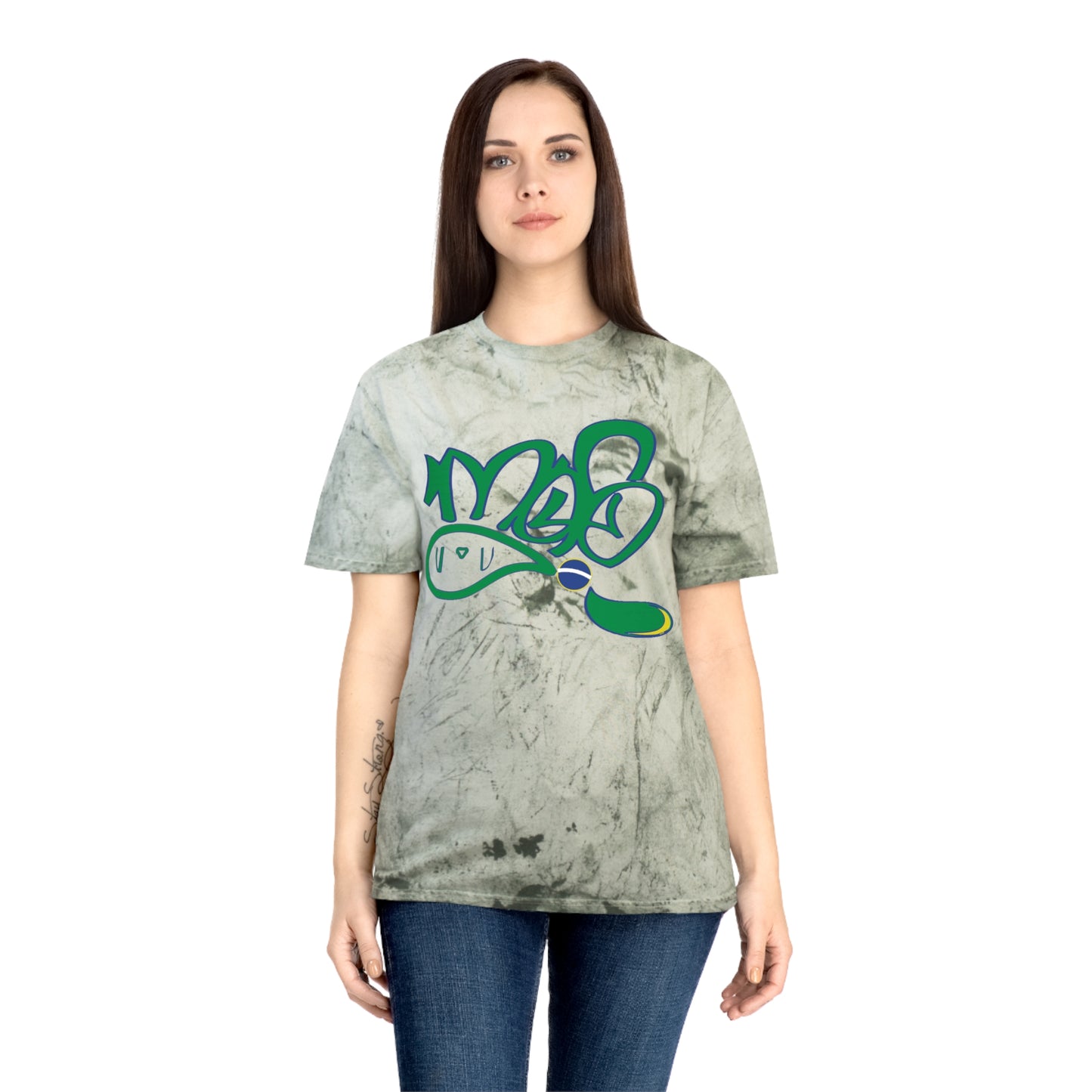 Vibrant Artistic T-Shirt, Colorful Graphic Tee, Casual Wear for Art Lovers, Gift for Creative Souls, Summer Fashion Must-Have