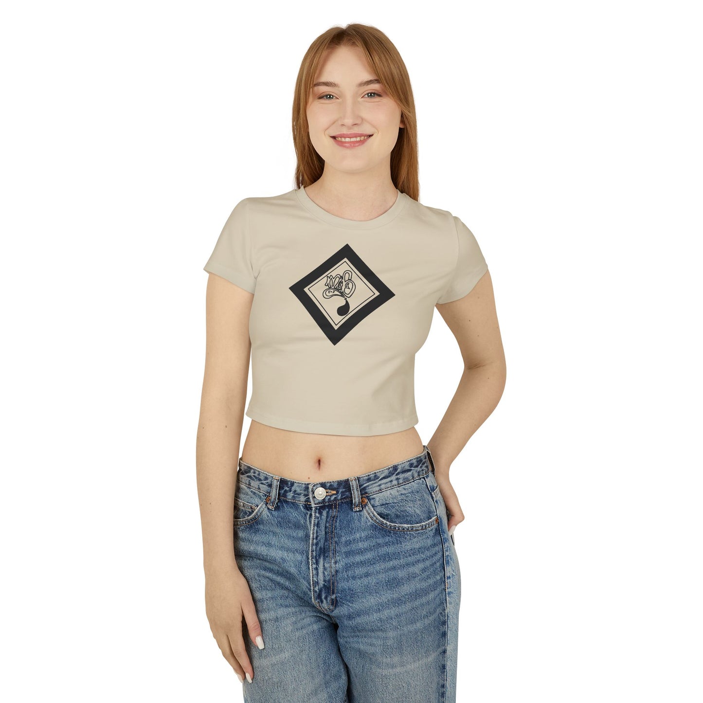 Trendy Women's Baby Tee - Stylish Cropped Top, Casual Outfit, Gift for Her, Summer Fashion, Graphic Tee