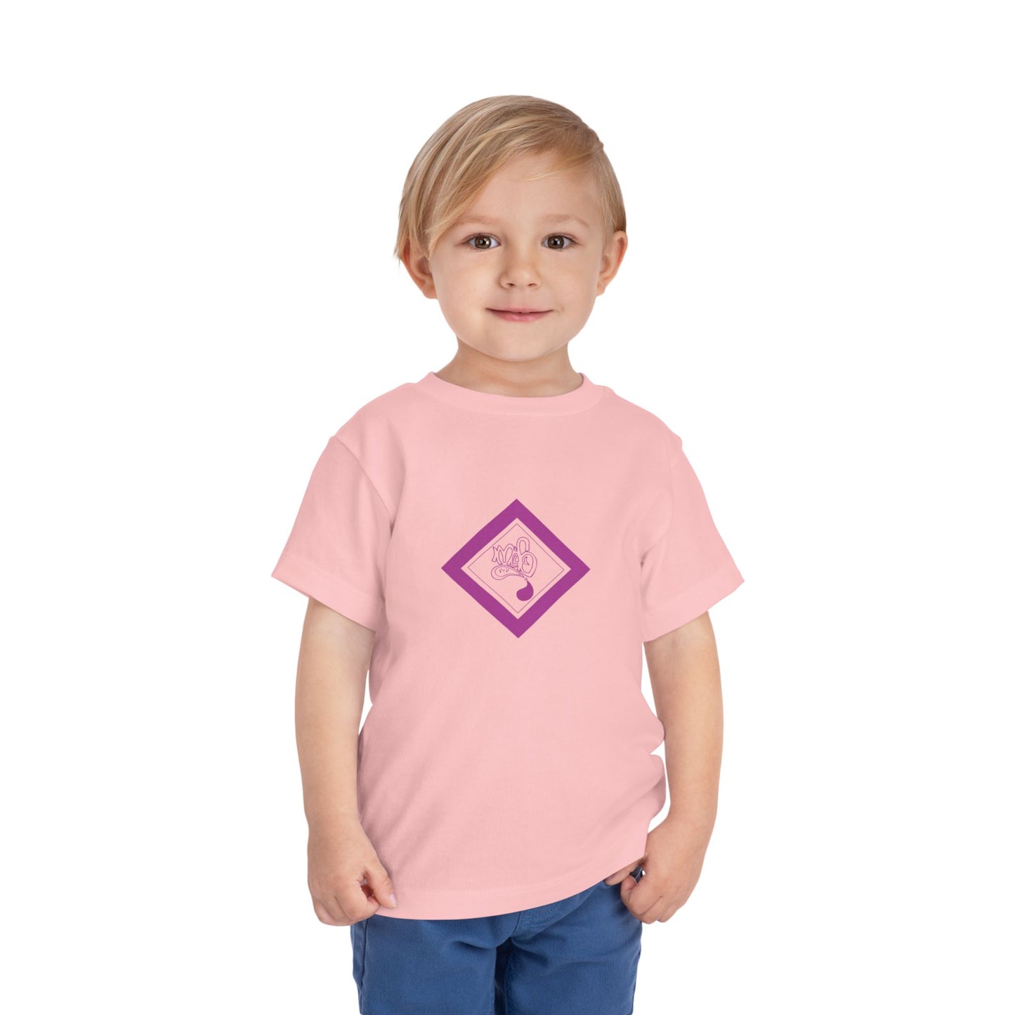 Toddler Short Sleeve Tee with Playful Design, Cute Kids T-Shirt for Birthdays, Playdates, Summer Wear, Baby Shower Gift