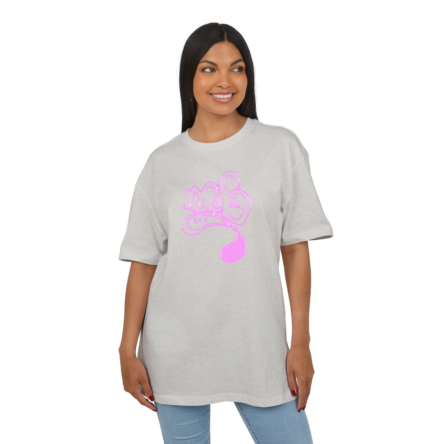 Vibrant Expression Unisex Oversize Tee | Cool Casual Wear, Streetwear, Gift for Friends, Everyday Comfort, Art-Inspired Fashion