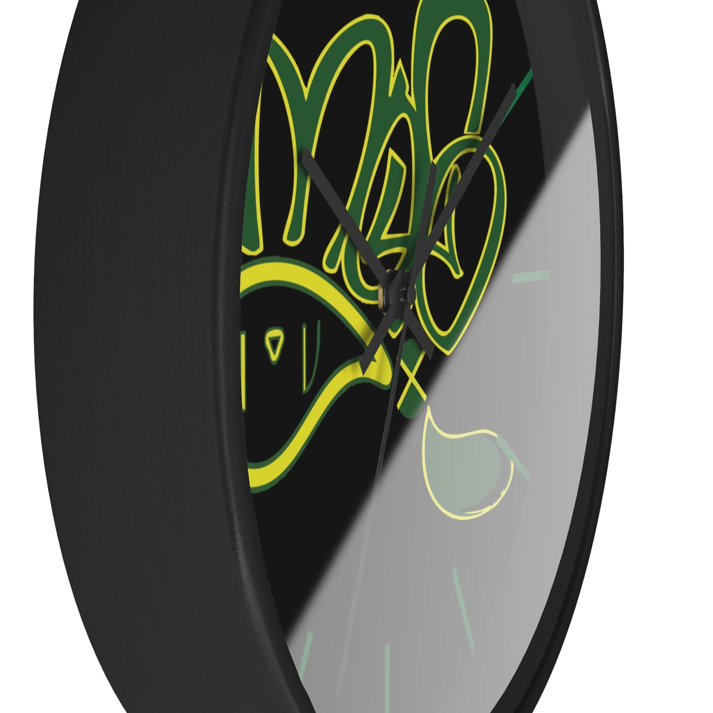 Modern Graffiti Wall Clock - Urban Art Decor, Stylish Timepiece for Home & Office, Unique Gift, Clock for Hip Hop Lovers