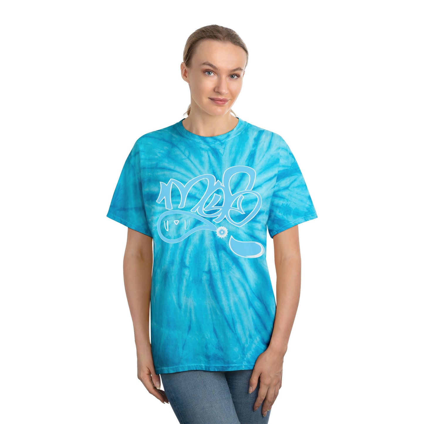 Vibrant Tie-Dye Tee, Relaxed Summer Shirt, Casual Wear, Beach Outfit, Festival Fashion, Gift for Trendsetters