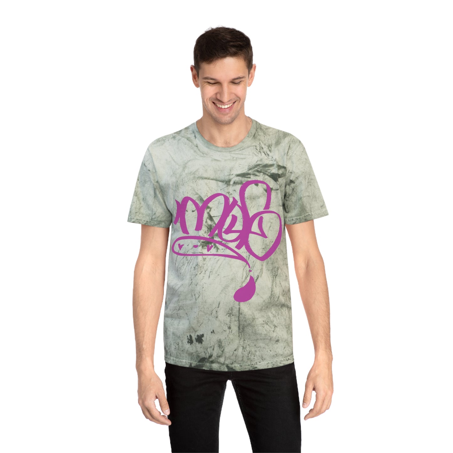 Unisex Color Blast T-Shirt - Vibrant Tie-Dye Tee, Unique Graphic Shirt, Unisex Casual Wear, Trendy Summer Top, Colorful Streetwear