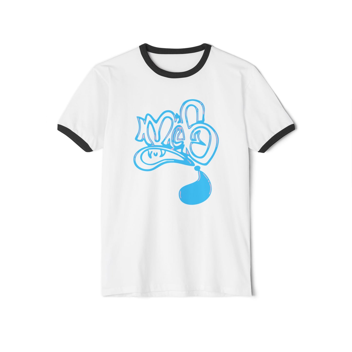 Casual Funky Unisex Ringer T-Shirt, Graphic Tee for Everyday Wear, Hipster Style Shirt, Unique Gift for Friends