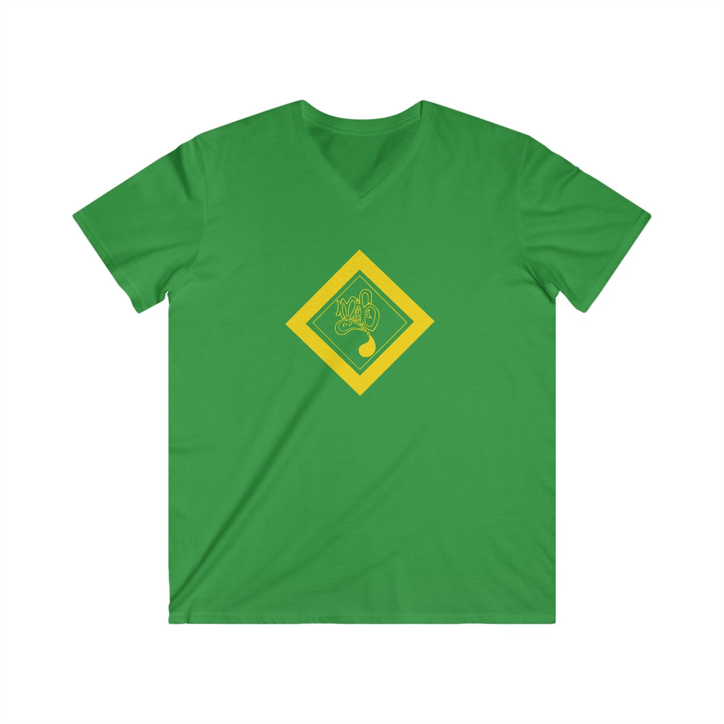 Men's Cool V-Neck Tee - Fun Graphic Summer Tee, Casual Top, Gift for Him, Birthday Shirt, Everyday Wear