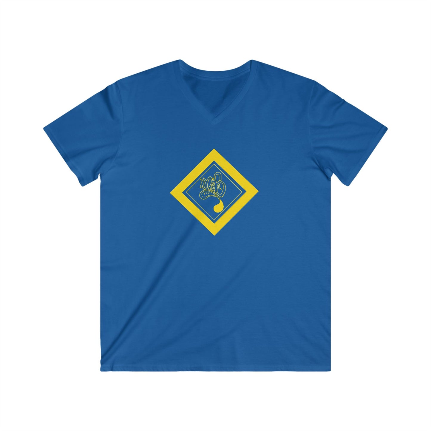 Men's Cool V-Neck Tee - Fun Graphic Summer Tee, Casual Top, Gift for Him, Birthday Shirt, Everyday Wear