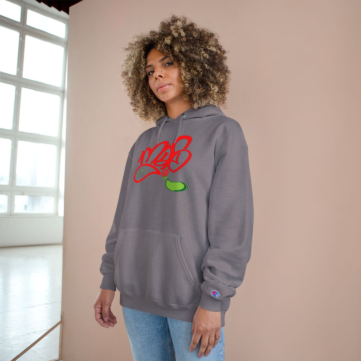 Copy of Street Style Champion Hoodie, Cool Graphic Sweatshirt, Trendy Pullover for Casual Outfits, Perfect Gift for Every Occasion