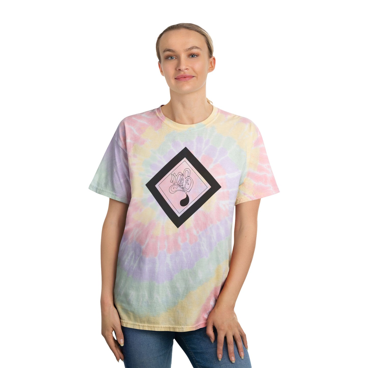 Spiral Tie-Dye Tee - Boho Chic T-Shirt for Summer, Festival Wear, Colorful Casual Top, Gift for Friends, Vibrant Outdoor Apparel