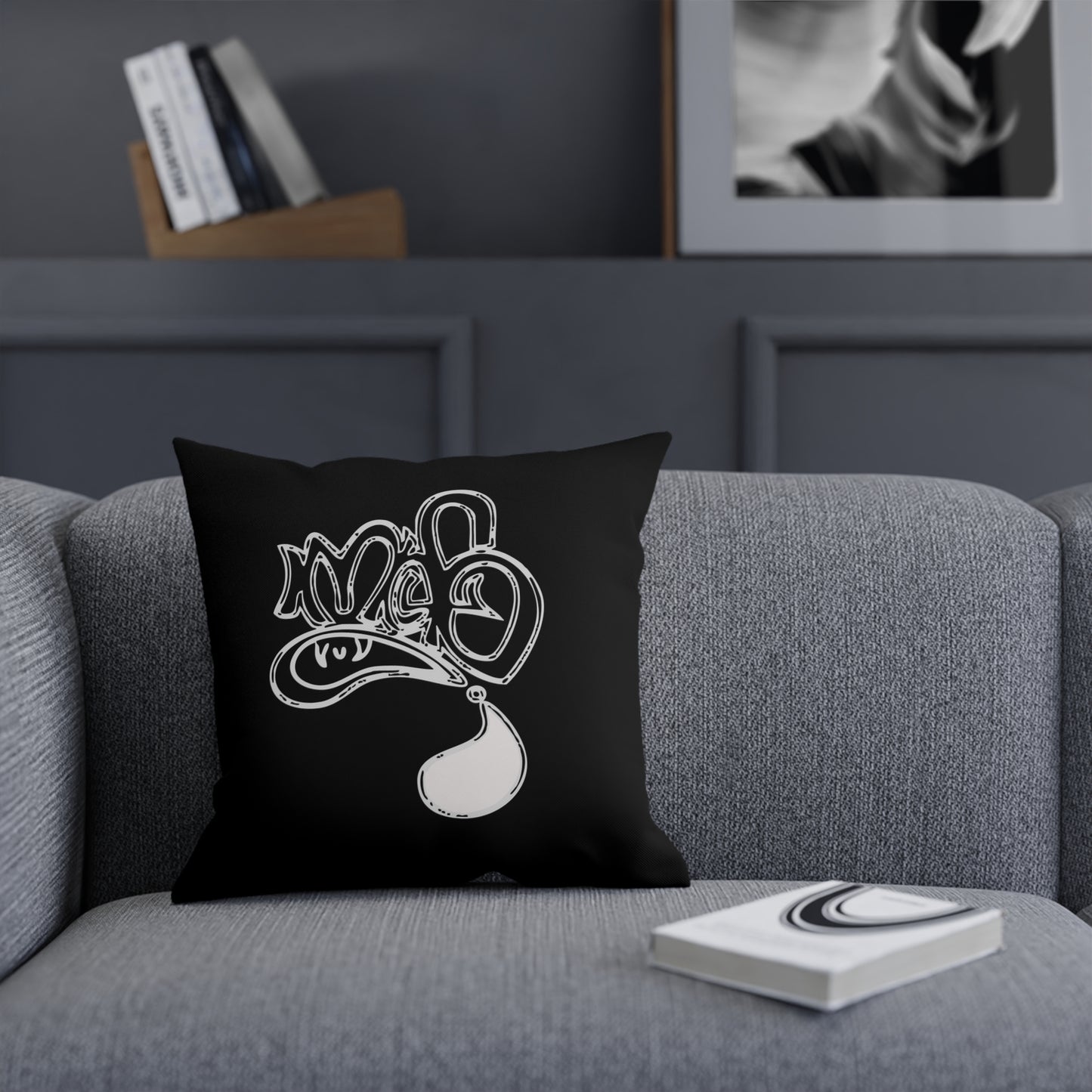 Stylish Graphic Cushion with Unique Design | Perfect for Home Decor, Gift, Living Room, Couch Pillow, Art Statement Piece