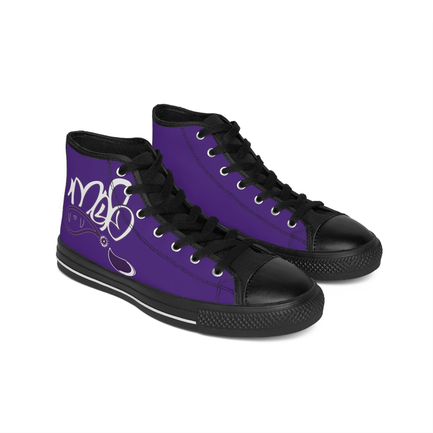 Stylish High-Top Sneakers, Urban Casual Footwear, Trendy Streetwear Sneakers, Unique Gift for Him, Comfortable Everyday Shoes, Skate Shoes