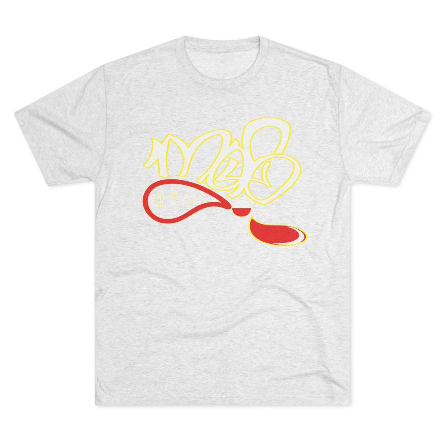 Artistic Unisex Tri-Blend Tee | Casual Wear, Gift for Art Lovers, Vibrant Design, Everyday Style, Summer Essential