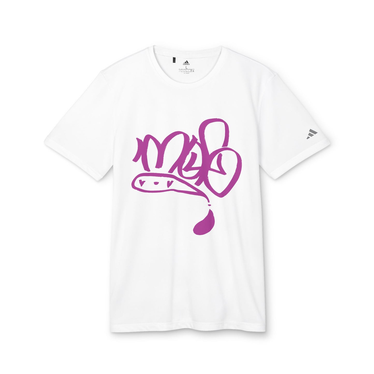 Unisex Sport T-shirt with Graffiti Design, Athletic Shirt, Casual Wear, Fitness Outfit, Trendy Workout Tee
