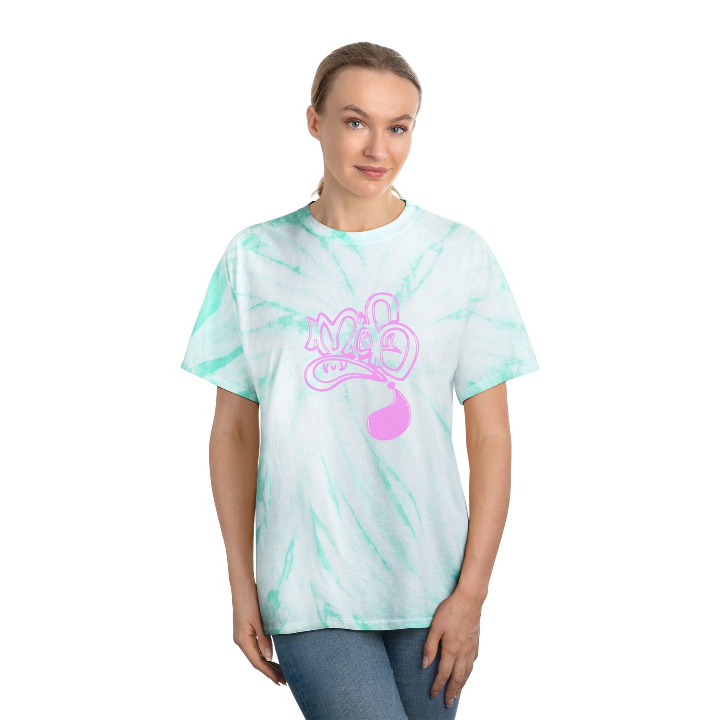 Sunny Tie-Dye Tee, Cyclone Design | Trendy Summer T-Shirt, Casual Wear, Festival Clothing, Gift for Friends, Statement Tee