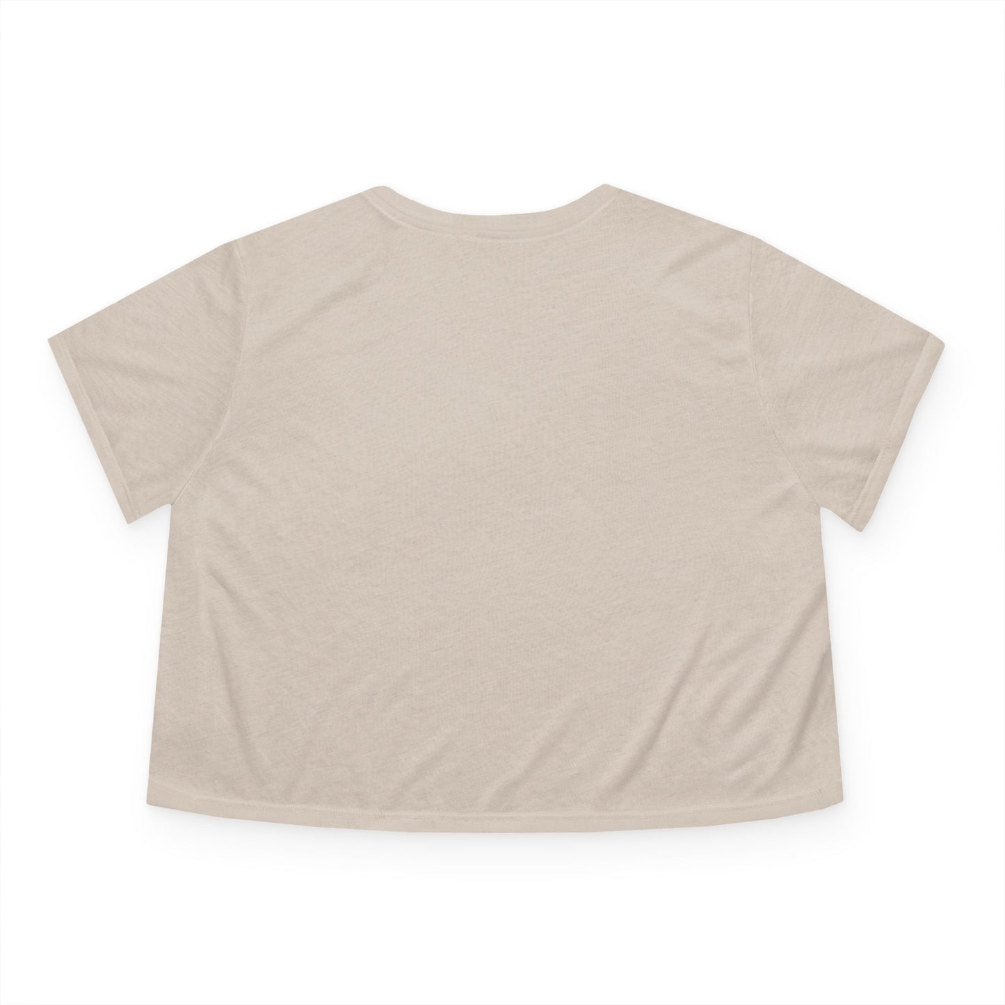 Stylish Women's Flowy Cropped Tee with Pink Design, Casual Wear, Summer Top, Gift for Her, Beach Style, Everyday Comfort