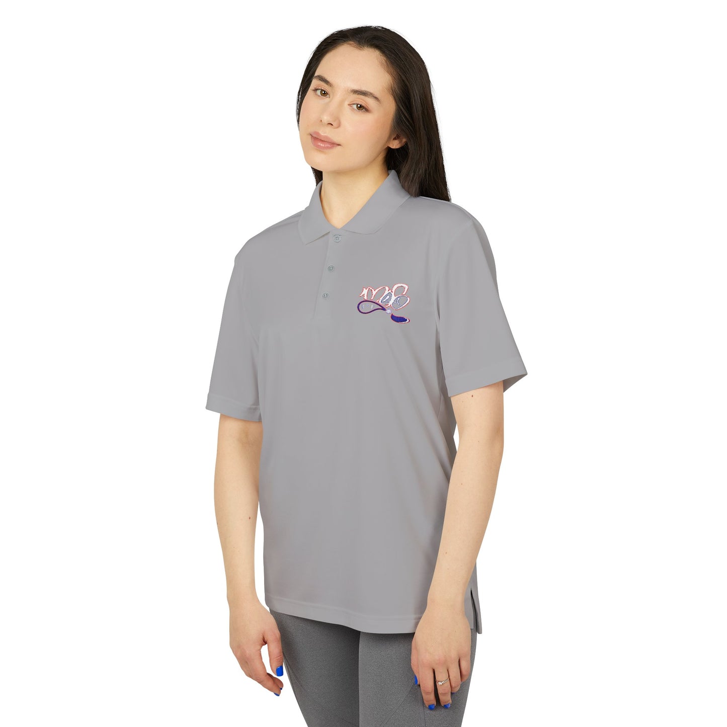 Performance Polo Shirt, Athletic Wear, Casual Office Attire, Gift for Sports Enthusiasts, Great for Summer Events