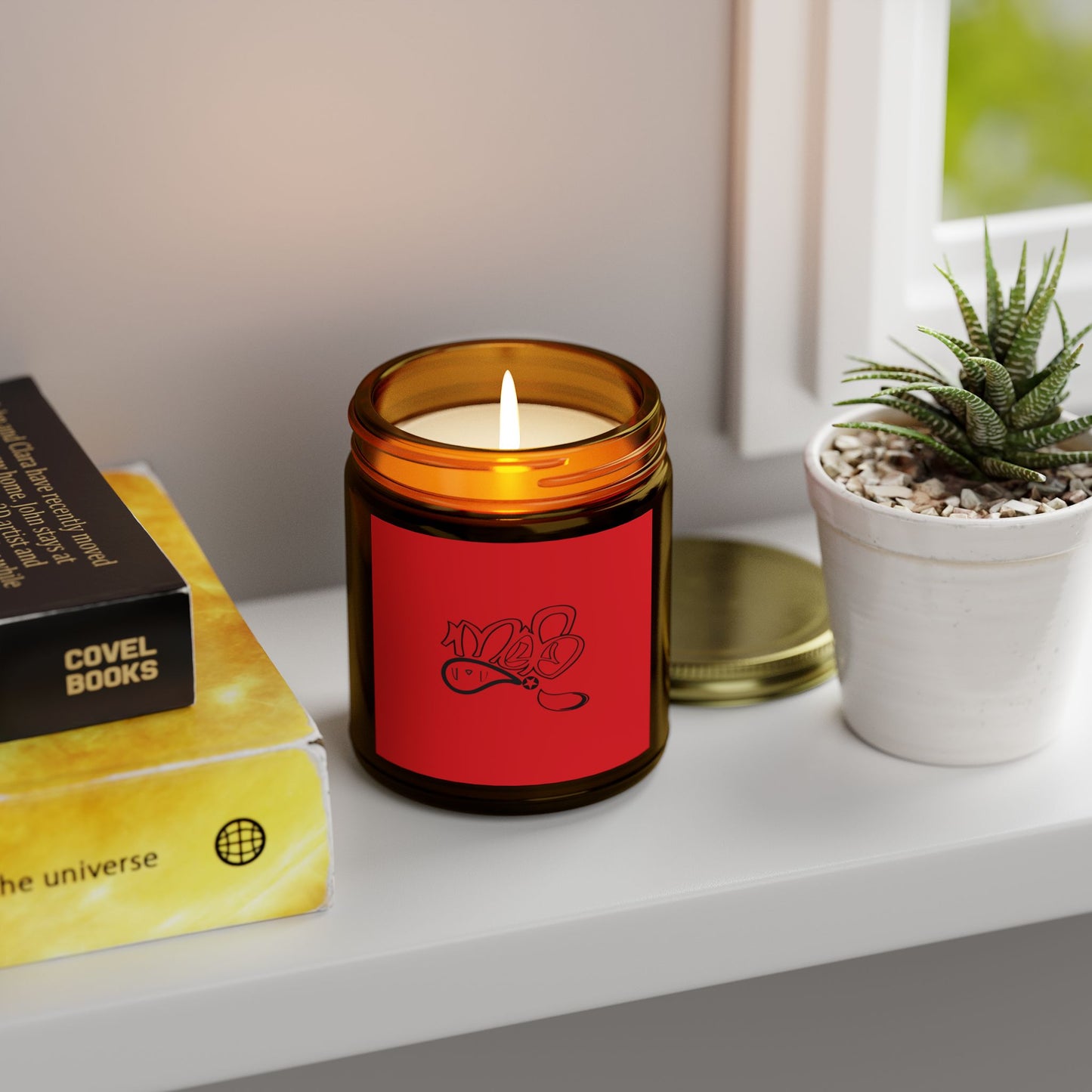 Coconut Apricot Scented Candles, Relaxing Home Decor, Unique Gifts for Her, Spa Candles, Cozy Ambiance, Aromatherapy